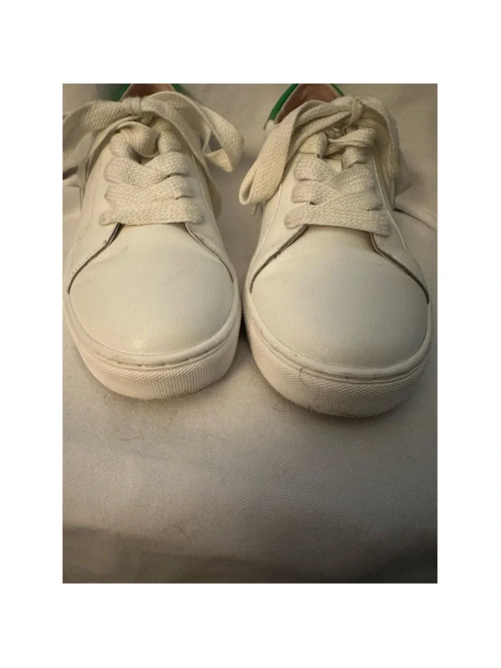 Kate Spade Alanna Women's White Leather Sneakers Size 8.5 Casual